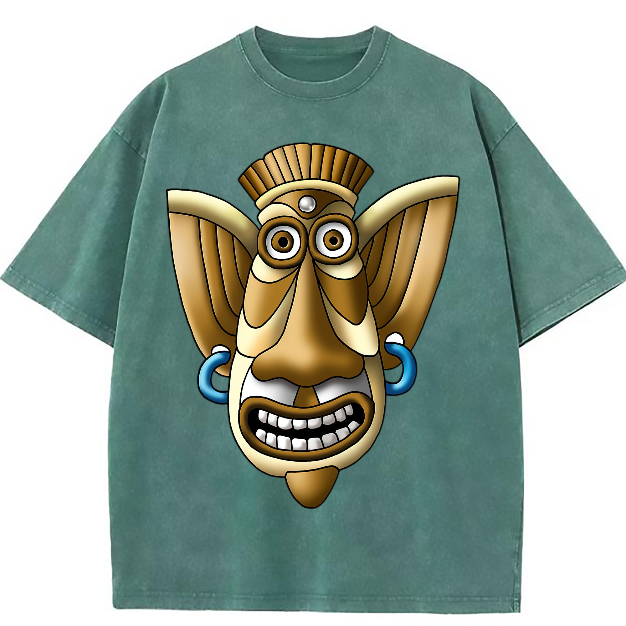 （画像用） ドラゴンクエスト Doragon Kuesuto Dragon Quest 綿100% ヴィンテージ風 半袖Tシャツ（フロントプリント）